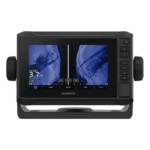 GARMIN 10-02679-00 – Plotter de Navegación / Pantalla Táctil 6.2" WVGA / GPS Multibanda GLONASS/Galileo/BeiDou / Sonda CHIRP 500 W / ClearVü y SideVü / AIS y DSC / NMEA 2000 / IPX7