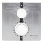 EPCOM PROAUDIO SF-651 – Control de Volumen Remoto / Selector de Fuente de Audio / Compatible Serie UC / Montaje en Pared