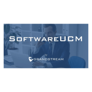 GRANDSTREAM SOFT-UCM-BP – Software PBX / 100 Usuarios / 24 Llamadas Simultáneas / Escalable a 5000 Usuarios / Implementación Local, Virtual o Nube
