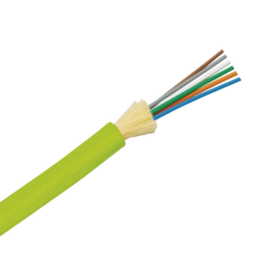 PANDUIT FODPW06Y – Cable de Fibra Óptica / 6 Hilos / Multimodo OM5 50/125 / Tight Buffer 900μm / OFNP Plenum / 2 pies (0.6 m) Marcado