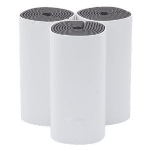 TP-LINK DECOE4-3PACK – Sistema Mesh Wi-Fi / Dual Band AC1200 / 2 Puertos 10/100 Mbps / MU-MIMO y Beamforming / Control Parental / Compatible con Alexa