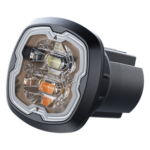 SIGNALPRO SPF16RB – Luz de Advertencia Empotrable / 6 LED Dual Color Rojo/Azul / Homologación ECE R65 Clase I / IPX7 / SAE J595 Clase 1