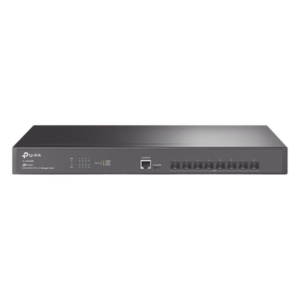TP-LINK TL-SX3008F – Switch Fibra Óptica L2+ / 8 Puertos SFP+ 10G / 160 Gbps / Sin Ventiladores / Montaje en Rack / Gestión Omada Centralizada