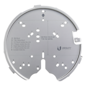 UBIQUITI U-PRO-MP – Sistema de montaje profesional / Acero inoxidable / 175.6 mm (6.9') / 139 g (4.9 oz) / Compatible con cajas 4S y 5S