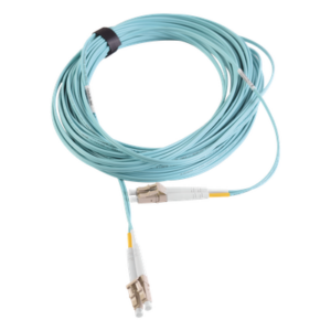 SIEMON FJ2-LCLC5L-10AQ – Jumper de Fibra Óptica Multimodo / OM3 / LC-LC Duplex / OFNR / Aqua / 10 m (32.81 ft)