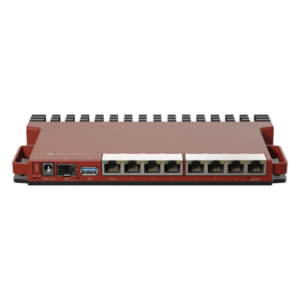 MIKROTIK L009UIGS-RM – Router / 8 Puertos Gigabit / PoE In/Out / SFP 2.5G / CPU ARM Dual-Core / Rack 1U