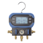 EPCOM DM-AA – Manifold Digital / 2 Válvulas / Sensor Alta Precisión / LCD Retroiluminada / Rango -14 a 800 psi (55 bar) / 40+ Refrigerantes / Anti-Caídas