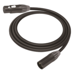 COSMICONN CMC-MF3-MM3-L-10M – Cable XLR / 3 Polos / Hembra-Macho / Contactos Dorados / Blindaje Triple / 10 m (32.8 ft)