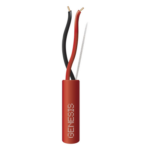 GENESIS 4311-1004/1000 – Carrete de Alambre / 2x16 AWG / Riser 305 m (1000 ft) / FPLR CL3R FT4 / Color Rojo / Detección de Incendio