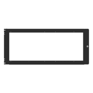 NOTIFIER DP-T2A – Panel de Revestimiento para Pantalla Táctil de 10 Pulgadas / 2 Anunciadores ACM-30 / Gabinetes Serie CAB-5 / Acero Calibre 16