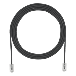 PANDUIT UTP28X3BL – Cable de Parcheo UTP / Cat6A 500 MHz / 28AWG Diámetro Reducido 4.7 mm / CM/LSZH / PoE IEEE 802.3bt / 0.91 m (3 ft)