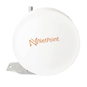 NetPoint NP11 – Antena Parabólica Blindada / 90 cm (35.4 in) / 10.1-11.7 GHz / Ganancia 38 dBi / Ajuste Milimétrico / Resistencia 120 km/h (74.6 mph)
