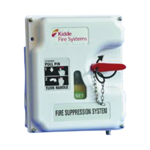 KIDDE 87-120099-002 – Sistema de Control de Supresión / 2 Válvulas de Gas 24V / Detección Mecánica Dual / UL ULC FM / Montaje en Pared o Cilindro / Tubo de Actuación 60.96 m (200 ft)