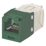 PANDUIT CJ688TGGR – Conector Jack RJ45 / Categoría 6 / 8 Posiciones 8 Cables / Terminación Sin Impacto / Color Verde