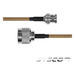 EPCOM INDUSTRIAL SBNC142KN60 – Jumper Coaxial / BNC Macho a N Macho / Cable LP142 / 60 cm (1.97 ft)