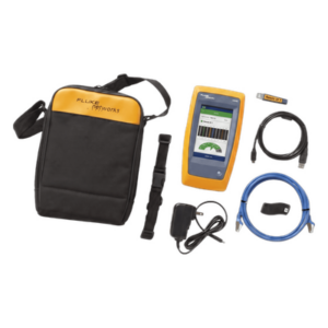 FLUKE NETWORKS LIQ-DUO-H6-MX – Calificador de Red y Wi-Fi / Verificación de Cables hasta 10GBASE-T / Análisis Wi-Fi 6E / Diagnóstico de Switch y PoE Clase 8 / Pantalla Multitáctil 800 × 480