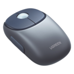 UGREEN 90538 – Mouse Inalámbrico / Bluetooth 5.0 y 2.4 GHz / 3 Dispositivos Simultáneos / 4 Niveles DPI hasta 4000 / Recargable USB-C / Alcance 10 m (32.8 ft) / 5 Botones