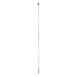 EPCOM INDUSTRIAL SYS-POST-ESQ-6 – Poste de Esquina para Cerca Electrificada / 6 Aisladores / Tubo Galvanizado Cal. 18 / 1" Diámetro / 1.4 m (4.6 ft) Altura / Sin Pintar