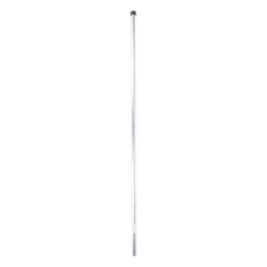 EPCOM INDUSTRIAL SYS-POST-ESQ-6 – Poste de Esquina para Cerca Electrificada / 6 Aisladores / Tubo Galvanizado Cal. 18 / 1" Diámetro / 1.4 m (4.6 ft) Altura / Sin Pintar