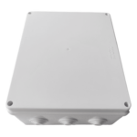 LINKEDPRO LP-WBX-300 – Caja de Derivación para Exterior / IP65 / IK07 / 12 Entradas / 300 x 250 x 120 mm (11.8 x 9.8 x 4.7 in) / ABS Industrial