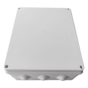 LINKEDPRO LP-WBX-300 – Caja de Derivación para Exterior / IP65 / IK07 / 12 Entradas / 300 x 250 x 120 mm (11.8 x 9.8 x 4.7 in) / ABS Industrial