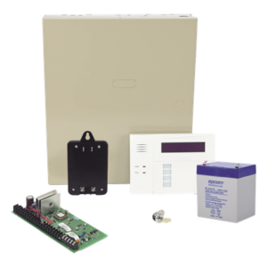 HONEYWELL HOME RESIDEO VISTA48LANTB/6160RF – Panel de Alarma Híbrido / 48 Zonas / 3 Particiones / Teclado con Receptor Inalámbrico Integrado / Comunicador IP y 4G / 16 Detectores de Humo de Dos Hilos