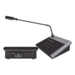 EPCOM PROAUDIO SF-214B – Micrófono Remoto de Voceo / 4 Zonas / Pantalla Táctil / Medidor 10 Segmentos / Conexión RJ45 CAT5