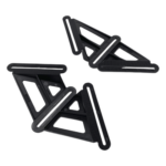 LINKEDPRO BY EPCOM LP-CSSB – Bracket de Montaje / Bastidor en X / 4 Puntos de Fijación / Compatible 90% Cajas de Empalme / Plástico UV / 2 Piezas