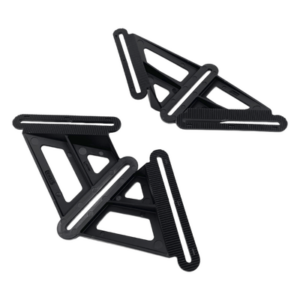LINKEDPRO BY EPCOM LP-CSSB – Bracket de Montaje / Bastidor en X / 4 Puntos de Fijación / Compatible 90% Cajas de Empalme / Plástico UV / 2 Piezas