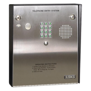 DKS DOORKING 1833-080 – Sistema de Entrada Telefónica y Control de Acceso / Control de 16 Puntos de Entrada / 3000 Registros / Comunicación Full-Dúplex / 3 Relés / Códigos de Directorio 1-4 Dígitos