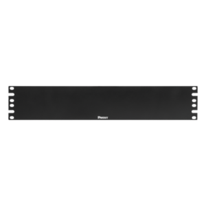 PANDUIT DPFP2 – Tapa Ciega para Rack / 19 Pulgadas / 2 UR / Acero 16 ga / Diseño Plano / 482.6 x 43.7 mm