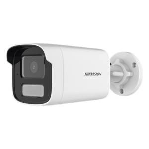 HIKVISION DS-2CD1T83G2-LIU(F) – Cámara Bala IP / 8 Megapixel (4K) / Dual Light 50 m (164 ft) / Lente 4 mm / Ángulo 90° / AcuSense Lite / IP67 / PoE / Micrófono Integrado