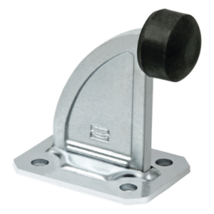COMUNELLO 1070-1810-001 – Tope de Paro / Acero Galvanizado con Tapón Nylon / Impacto 200 kg / 0.72 kg / Fijación por Taquetes