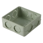 AMANCO-WAVIN ATUP-12-CA – Caja Cuadrada Conduit / PVC Pesado 1/2" / NMX-E-012 / Autoextinguible / Apto para Sistemas Aislados a Tierra