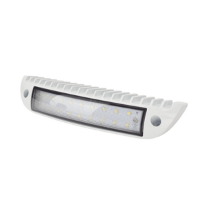 ECCO EW2602-W – Luz de Cortesía LED / Montaje Empotrado o Superficial / IP67 / 12-24 VCC / 75 Lúmenes / Ángulo 40° / -40°C a 65°C (-40°F a 149°F)