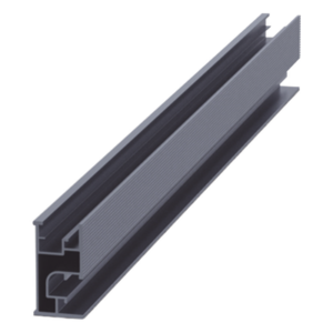 EPCOM POWERLINE EPL-SR7-2100-R – Riel de montaje fotovoltaico / Aluminio anodizado / 2100 mm (6.89 ft) / Perfil 7 / Resistente a condiciones climáticas