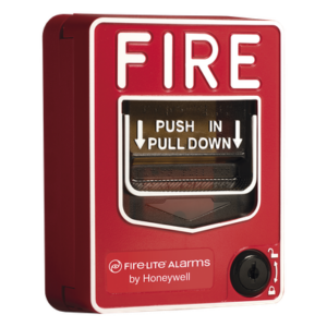 FIRE-LITE W-BG12LX – Estación Manual Inalámbrica Direccionable / Doble Acción / Reinicio por Llave / Red de Malla SWIFT / 4 Baterías CR-123A / Rotulación en Inglés