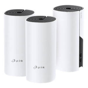 TP-LINK DECOM4-3PACK – Sistema Mesh Wi-Fi 5 / AC1200 Mbps / 2.4 GHz + 5 GHz / 2 Puertos Gigabit WAN/LAN / 2 Antenas Internas / Gestión por App