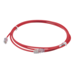 PANDUIT UTP28X7RD – Cable de Parcheo UTP / Cat6A / 28AWG / CM-LSZH / 2.13 m (7 ft) / Rojo