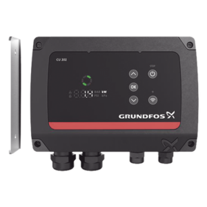 GRUNDFOS CU202 – Unidad de Control y Comunicación / Sin Cables Adicionales / Indicadores LED / Protección en Seco / Compatible SQFLEX