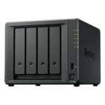 SYNOLOGY DS425+ – NAS 4 Bahías / Intel Celeron J4125 2.7 GHz / 2 GB DDR4 Expandible / 2.5GbE + 1GbE / 2 Ranuras M.2 NVMe / Hasta 80 TB