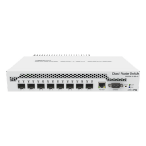 MIKROTIK CRS309-1G-8S+IN – Switch administrable / Dual OS / 8x 10G SFP+ / 1x 1G RJ45 / 162 Gbps / 893x627x144 mm