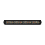 ECCO CD3804RBAW – Luz LED de Advertencia / Perfil Ultra Delgado / Quad-Color 48 LED / 11 Pulgadas / IP67/IP69K / Traffic Advisor / Sincronización Múltiple Unidades