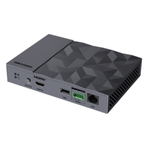 HIKVISION DS-DT30P-01HI01NO – Controlador LED / 1 Puerto RJ45 / Carga 0.65 MP / HDMI 1.3 / Android 14 / 2 GB RAM / 64 GB Almacenamiento / Wi-Fi 2.4 GHz / Tasa de Refresco 7680 Hz