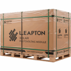 LEAPTON LP182*210M66NB630W/37PALLET – Pallet con 37 piezas de Modulo Solar LP182*210M66NB630W, 630 W BIFACIAL, 49.95 Vcc, Monocristalino TOPCon