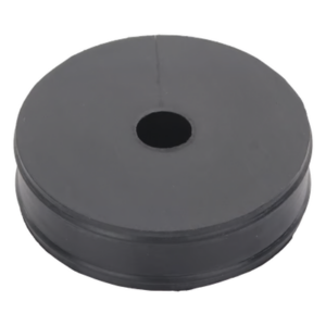 SYSCOM TOWERS CI-1-12 – Inserto de Caucho para Placa Pasamuro / 4" / Orificio 1/2 in (12.7 mm) / EPDM / Hermético