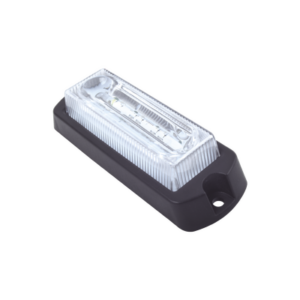 EPCOM INDUSTRIAL SIGNALING X13-RB – Luz Auxiliar Ultra Brillante / 8 LED Gen III Rojo/Azul / 25 Patrones / 10-30V DC / 4.72 x 1.83 x 0.94 pulgadas