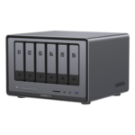 UGREEN 25898B – NAS / 6 Bahías + 2 NVMe / Intel i5 / Thunderbolt 4 / 10GbE / DDR5 64GB / HDMI