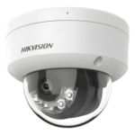 HIKVISION DS-2CD1183G2-LIU – Cámara Domo IP / 8 Megapixel (4K) / Dual Light 30 m (98.4 ft) / Lente 2.8 mm / 113° / AcuSense Lite / IP67 / PoE