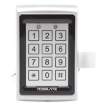 ROSSLARE SECURITY PRODUCTS ACQ-44 – Teclado Antivandálico Autónomo / 500 Usuarios / IP65 / Lector Proximidad / Doble Salida con Monitoreo / Activación 01 a 99 s